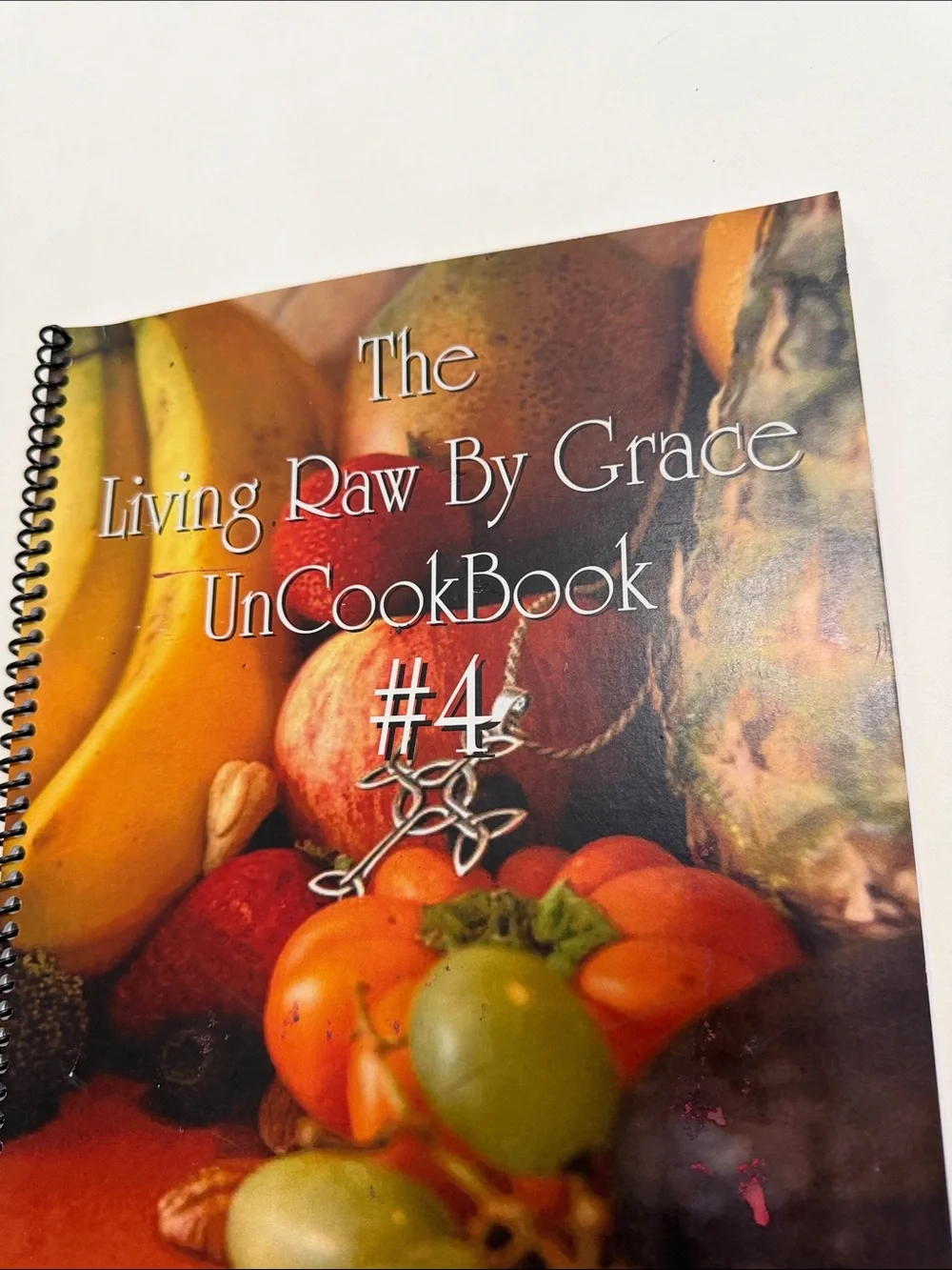 Haley Cloud Living Raw By Grace UnCookBook #4 - Red/Orange Cover